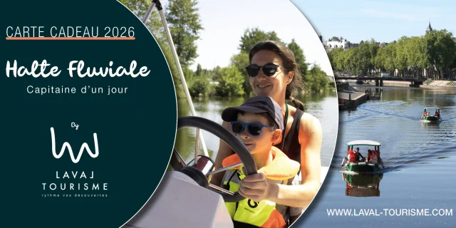 Carte Cadeau Halte Fluviale 2026